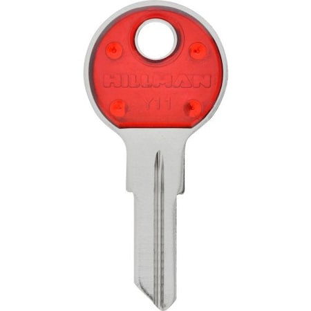 Hillman HILLMAN ColorPlus Traditional Key House/Office Key Blank Single 86249